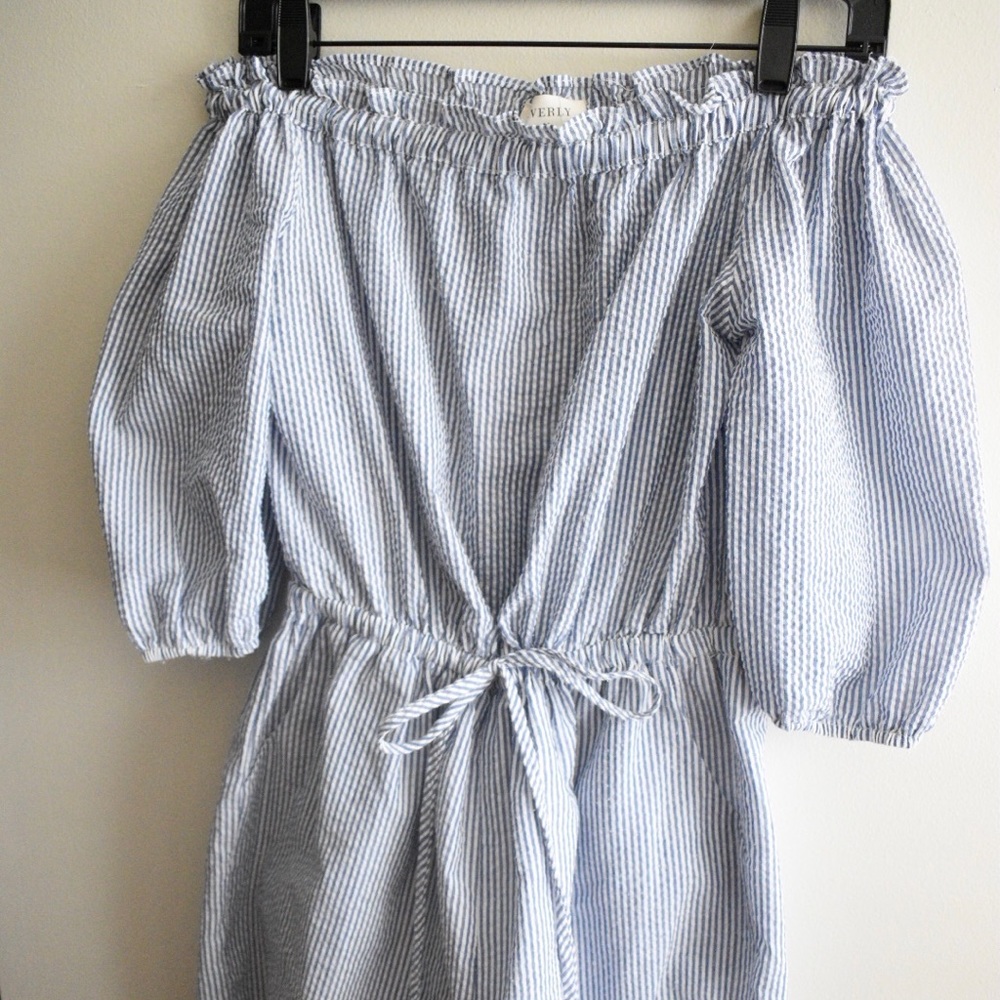 Seersucker romper